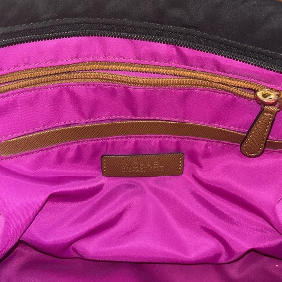 Michael Kors Black and Tan Tote Bag - Picture 9 of 11